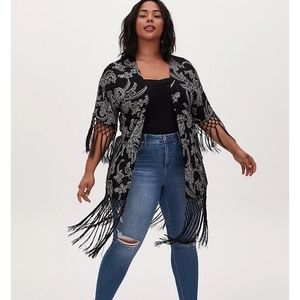 Torrid Fringe Kimono
